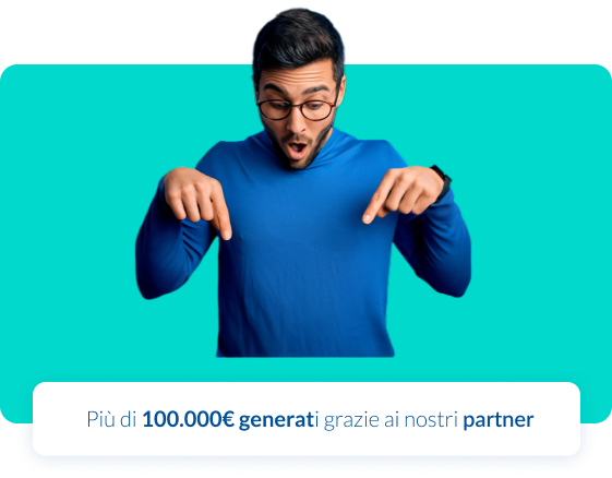 Più di 100.000€ generati grazie ai nostri partner: ArtigianCassa, Ubank e BCC credito coperativo